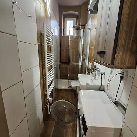 Dvoupokojovy S Kuchyni, Obyvacim Pokojem, Loznici , Satnou A Koupelnou V Bytovem Dome V Centru Mesta * ヘプ